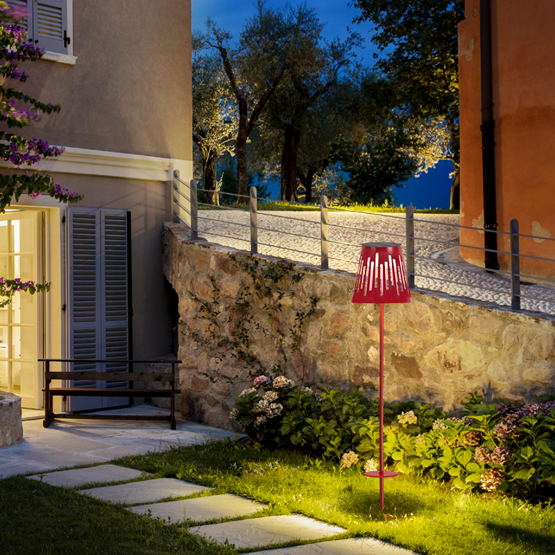 LED Solar Powered Protable Garden lamp