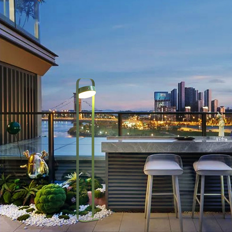 LED Solar Powered Table Lamp With USB Charging M001F